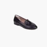 کفش چرم زنانه کد 869