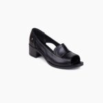 کفش چرم زنانه کد 752