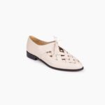 کفش چرم زنانه کد 747