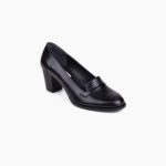 کفش چرم مجلسی زنانه کد 680