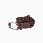 کمربند چرم مردانه کد 9019