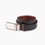 کمربند چرم مردانه دو رو کد 9023 - Image 2