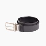 کمربند چرم مردانه دو رو کد 9024