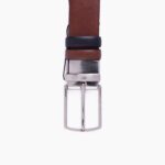 کمربند چرم مردانه دو رو کد 9023 - Image 4