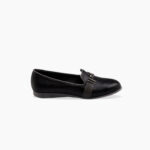 کفش چرم مجلسی زنانه کد 978