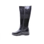 بوت بلندزنانه تمام چرم کد2025 - Image 2