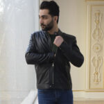 کاپشن چرم مردانه کد11400 - Image 6