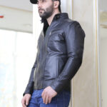 کاپشن چرم مردانه کد 11401 - Image 3