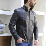 کاپشن چرم مردانه کد11404