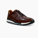 کتونی چرم مردانه کد 706