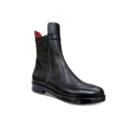 نیم بوت تمام چرم زنانه کد 2001